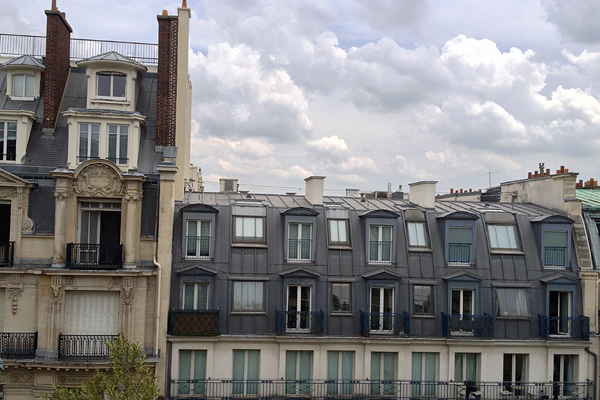 View from the room, Park Hyatt Paris-Vendôme