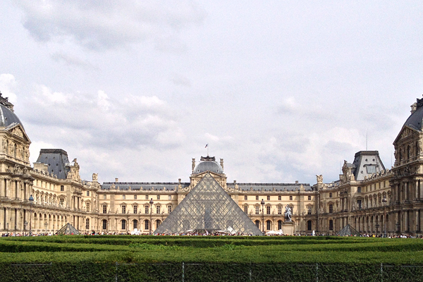 Entrance to the Louvre