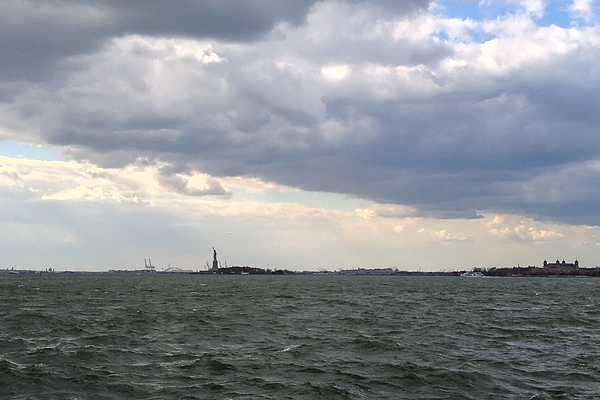 The Statue of Liberty from Battery Park