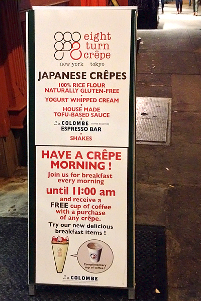 Gluten-free signage!