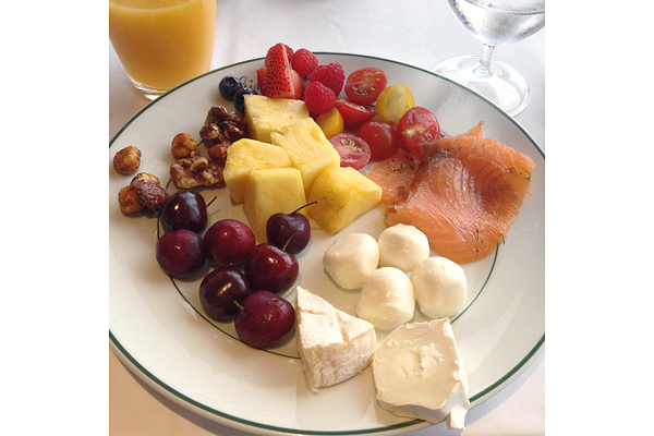 Gluten-free buffet options at Girandole
