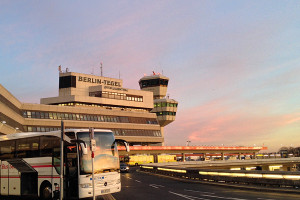 Sunrise at Tegel Airport, Berlin