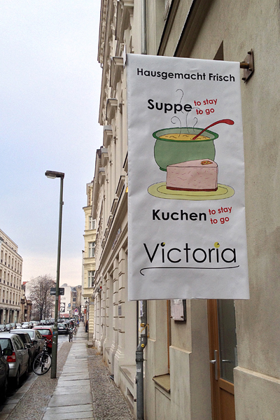 Victoria's storefront