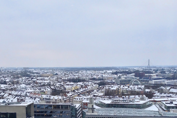 Düsseldorf rooftops