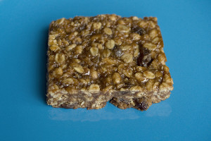 Gluten-Free Sunflower Butter Raisin Bar by Kate Bakes