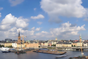 View of Stockholm from Slussen