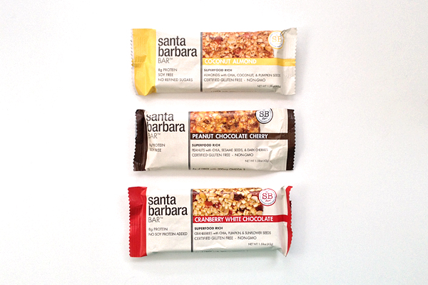 Santa Barbara Bar gluten-free snacks