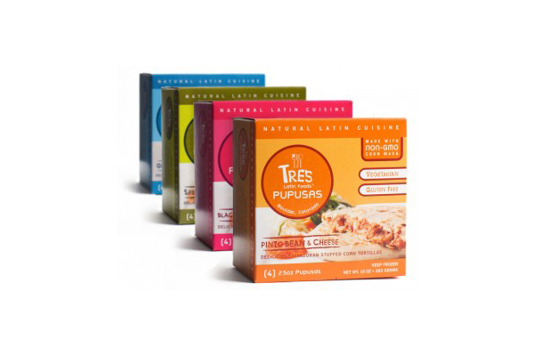 Tres Pupusas gluten-free frozen foods