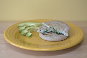 Tres Pupusas spinach and cheese